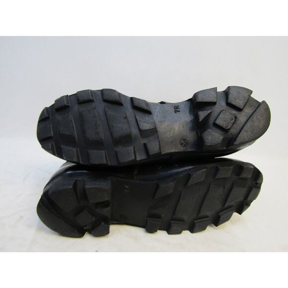 Ro Search Mens Size 7 R Black Leather Soft Toe Lace Up Tactical Work Boots main image 8